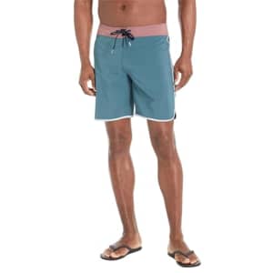 Volcom Men's Standard Scallop Mod 18" Boardshort Trunk, Cruzer Blue, 40 for $60