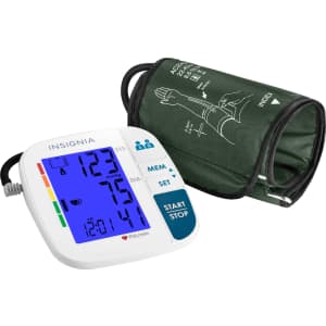 Insignia Blood Pressure Monitor for $24