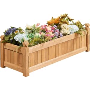 Yaheetech Raised Garden Bed for $67
