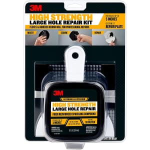 3M High Strength Large Hole Repair Kit for $15