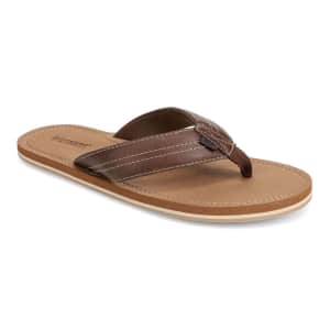 Dockers Men's Elevated Flip Flop Sandals. They're marked $24 off list.