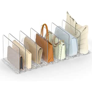 SortNStore Adjustable Bag & Purse Organizer for $15 SortNStore Adjustable Bag & Purse Organizer for $15