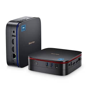 Blackview MP60 Mini PC Windows 11 Pro 8GB DDR4 RAM 256GB M.2 SSD, Mini Gaming Computer with for $160