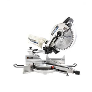 Delta Faucet Delta S26-271L 12" Sliding Single Bevel Miter Saw With Laser, Silver for $445