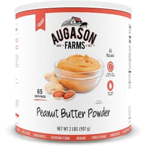 Augason Farms 2-lb. Peanut Butter Powder for $15