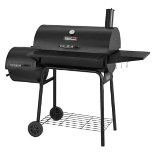 Royal Gourmet Charcoal Grill and Offset Smoker for $125