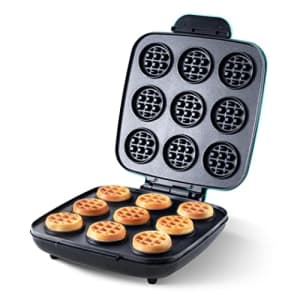 Delish By Dash Waffle Bite Maker, Makes 9 x 2.4 Waffle Bites with Delish Recipes for Breakfast, for $43