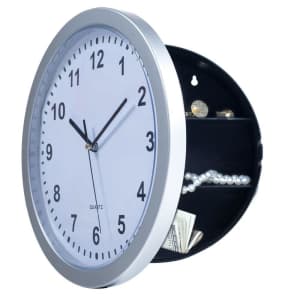 Stalwart 10" Circular Wall Clock with Safe for $13 Stalwart 10" Circular Wall Clock with Safe for $13