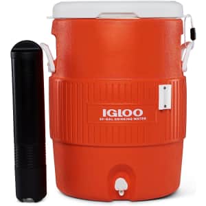 Igloo 10-Gallon Seat Top Water Jug. It's the best price we could find by $21.
