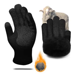 CozyGalar Men's Wool Touchscreen Gloves for $5 CozyGalar Men's Wool Touchscreen Gloves for $5