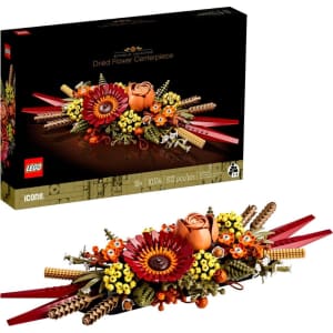 LEGO Icons Dried Flower Centerpiece for $41