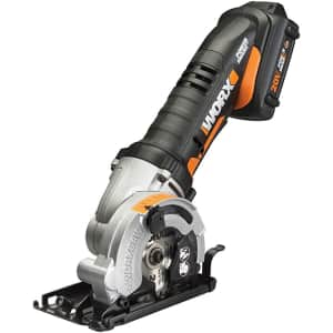 Worx 20V Power Share Worxsaw 3-3/8" Cordless Compact Circular Saw for $165