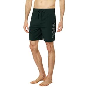 BOSS Men's Identity Lounge Shorts, Chive Green, XXL for $32