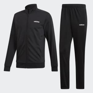 adidas Men's Essentials Basics Track Suit for $30 adidas Men's Essentials Basics Track Suit for $30