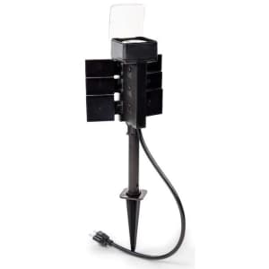 Black + Decker 6-Outlet Garden Timer Stake for $22 Black + Decker 6-Outlet Garden Timer Stake for $22