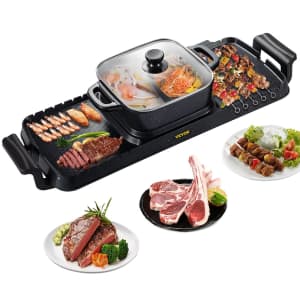 Vevor 2-in-1 Hot Pot Grill for $67 Vevor 2-in-1 Hot Pot Grill for $67