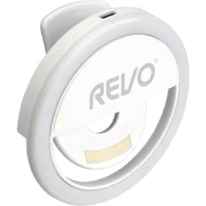 Revo Clip-On Vlog Light for Smartphones and Tablets for $7
