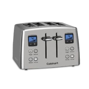 Cuisinart CPT-435 Countdown 4-Slice Stainless Steel Toaster for $64