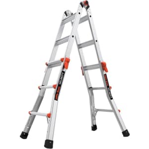 Little Giant Ladders Velocity M13 13-Foot Multi-Position Articulating Ladder for $139 w/ Prime