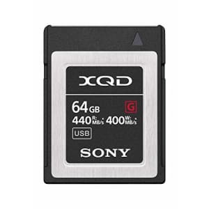 Sony Professional XQD G Series 64GB Memory Card (QD-G64F/J) for $98
