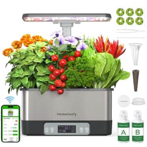 Homeleafy 8-Pod Hydroponics Indoor Garden for $50 Homeleafy 8-Pod Hydroponics Indoor Garden for $50