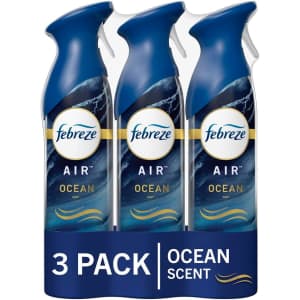 Febreze Air Effects Ocean Scent Air Freshener 3-Pack for $5.69 via Sub. & Save
