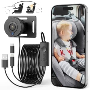 1080p Baby Car Camera w/ Night Vision for $10