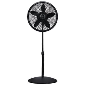 Lasko 1827 18 Elegance & Performance Adjustable Pedestal Fan, Black - Features Oscillating Movement for $44