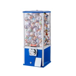Vevor 25" Coin-Operated Gumball Machine for $55