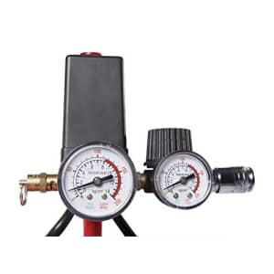 GENERAL INTERNATIONAL Electric Air Compressor - 2 HP 11 Gallon Oil-Lubricated Compressor with Dual for $240