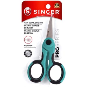 Singer 4.5" ProSeries Detail Scissors with Nano Tip for $8