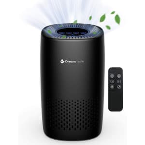 HEPA Air Purifier with Remote Control for $20