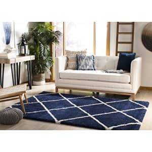 SAFAVIEH Hudson Shag Collection SGH281C Modern Diamond Trellis Non-Shedding Living Room Bedroom for $32 SAFAVIEH Hudson Shag Collection SGH281C Modern Diamond Trellis Non-Shedding Living Room Bedroom for $32