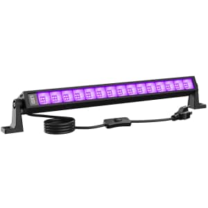 36W LED Black Light Bar for $10