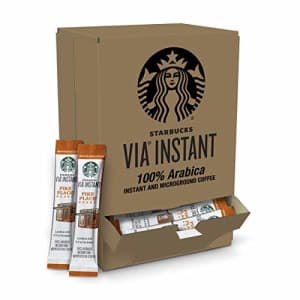 Starbucks VIA Instant Coffee Medium Roast Packets Pike Place Roast 1 box (50 packets) for $44