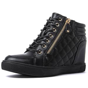 Globalwin Women's Ankle Wedge Sneakers for $18 Globalwin Women's Ankle Wedge Sneakers for $18