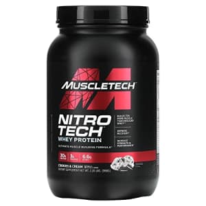 Nitro Tech, Whey Protein, Cookies and Cream, 2.20 lbs (998 g), MuscleTech for $35