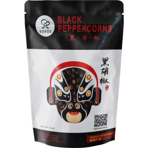 Seos Grade AAA Whole Black Peppercorns 8-oz Bag for $5.64 via Sub & Save