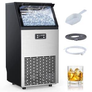 Free Village Commercial Stainless Steel Ice Machine for $310
