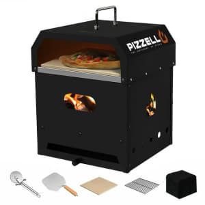 Pizzello 12" 4-in-1 Outdoor Pizza Oven for $76