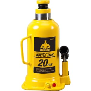 Torin JackBoss 20-Ton Hydraulic Bottle Jack for $44