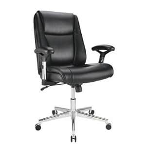 Realspace Densey Bonded Leather Mid-Back Manager's Chair for $120 + 15% back in rewards Realspace Densey Bonded Leather Mid-Back Manager's Chair for $120 + 15% back in rewards