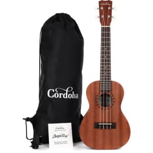 Cordoba Concert Ukulele Player Pack for $79 w/ $15 Bonus Bucks