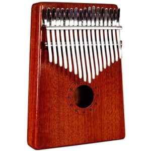 Amazon Basics 17-Key Mahogany Thumb Piano for $10 Amazon Basics 17-Key Mahogany Thumb Piano for $10