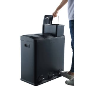 Step N' Sort 16-Gallon 3-Compartment Kitchen Garbage Can for $58 Step N' Sort 16-Gallon 3-Compartment Kitchen Garbage Can for $58