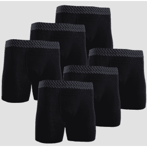Tommy John Men's Boxer Briefs & Trunks 6-Pack for $25