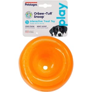Planet Dog Orbee-Tuff Snoop Interactive Treat Dispensing Toy for $7