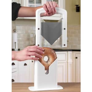 Lifetime Hoan The Original Bagel Guillotine Universal Slicer for $15 Lifetime Hoan The Original Bagel Guillotine Universal Slicer for $15
