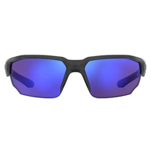 Under Armour Men's Blitzing Wrap Golfing Sunglasses - Grey Frame/Golf Tuned Lens for $40