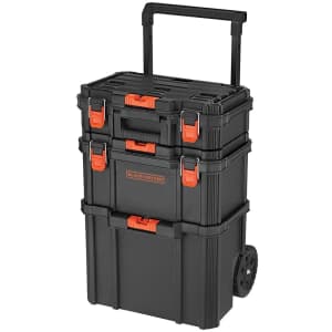 Beyond by Black + Decker 3-Piece Stackable Storage System for $121